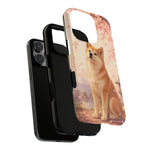 Akita Cherry Blossom Phone Case Sakura Dog Lover Gift