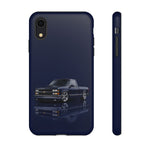 Navy Blue Chevy OBS Truck Phone Case, Classic Cover
