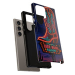 Neon Cowboy Boot phone case | High Noon Saloon design