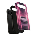 Countach Neon Wedge Phone Case Retro Supercar Tough Case