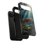 Salmon River Fishing Phone Case, Sunlit Current Cover