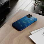 Amberjack School Phone Case, Open Water Sunlight Tough Cover