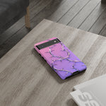 Chrome Thorn Vine Phone Case Vaporwave Tough Cover
