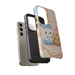 Milk Cookie Phone Case Cute Food Kawaii Tough Cover Gift Art
