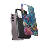 Underwater Coral Reef Phone Case | Colorful Tropical Fish Ocean Scene