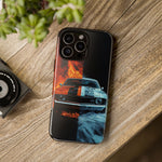 1969 Camaro Fire Ice Muscle Tough Phone Case Cover Gift Art