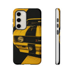 Z28 Yellow Camaro Retro Poster Tough Phone Case
