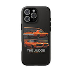 1969 GTO Judge Orange Muscle Car Tough Phone Case Cover Gift