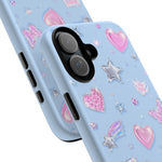 Stars Hearts 2000s Kid Metallic Art Tough Phone Case