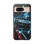 C8 Rain Tunnel Phone Case Racing Tough Case for Corvette Drivers