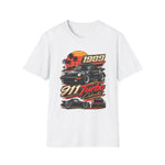 1989 Porsche 911 Turbo Cabriolet Graphic T-Shirt — Retro Racing Car Tee