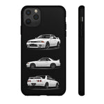 R32 Skyline Phone Case White, Three-View Vector Cover, Gift GTR Fans