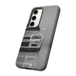 Silver Skyline Phone Case, R34 GTR 90s JDM Legend Tough Cover for Men Gift