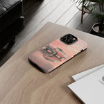 1957 Chevy Bel Air Blush Cream Tough Phone Case for Classic Car Fans