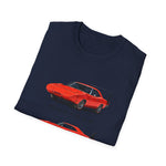 1969 Daytona Illustration T-Shirt | Vintage Muscle Car Trio Tee