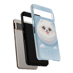 Samoyed Kawaii Snowball Chibi Art Tough Phone Case
