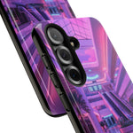 Empty Mall Escalator Vaporwave Art Tough Phone Case