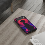 Neon Geisha Silhouette Phone Case | Tough Cover
