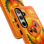 Sun Conure Kawaii Citrus Art Tough Phone Case
