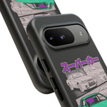 R32 Skyline GT-R Manga Style JDM Tough Phone Case Cover Gift