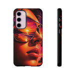Sunset Reflection Sunglasses Retrowave 80s phone case