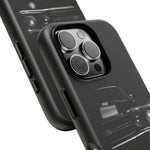 1970 Chevelle SS Black Half Front Tough Phone Case Cover Gift