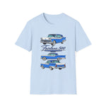 1959 Fairlane 500 Car Illustration T-Shirt | Vintage Classic Auto Design