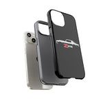 1970 Camaro Z28 White Silhouette Tough Phone Case Cover Gift