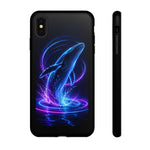 Neon Holographic Whale Phone Case | Tough Case