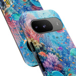Underwater Coral Reef Phone Case | Colorful Tropical Fish Ocean Scene