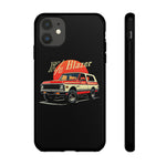 Orange Chevy K5 Blazer Retro SUV Illustration phone case