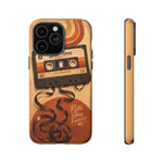 Cassette Tape Vintage 80s Art Tough Phone Case