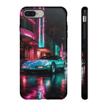 1980s Sports Car C4 Miami Nights Aesthetic Tough Phone Case
