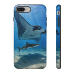 Cobia Ray Rider Tough Phone Case Ocean Wildlife Tough Cover Gift Art