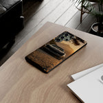 C4 ZR1 Corvette Phone Case, Black Misty Mountain Pass Cover