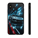 C8 Rain Tunnel Phone Case Racing Tough Case for Corvette Drivers