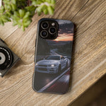 Skyline GT-R R34 White Nurburgring Speed Art Tough Phone Case