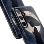 Geisha Parasol Moonlight Art Tough Phone Case