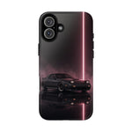 FC RX-7 Pink Neon Fog Column Tough Case