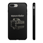 Black Squarebody ChevyTruck phone case | Lowrider Tough Cover
