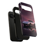 Soft White C3 Corvette Mauve Sky Phone Case