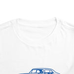 Toddler T-Shirt 1970 Chevy Nova Silhouette Car Graphic Tee Kids Vintage Auto