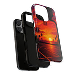 Basketball Court Sunset Phone Case | Tough Phone Case