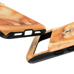 Pomeranian Tiny Fox Fluffy Art Tough Phone Case