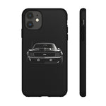 1969 Camaro Black Restomod Front Tough Phone Case Cover Gift