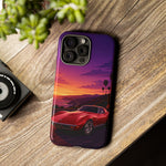 Red C3 Coastal Sunset Phone Case Classic Car Tough Case
