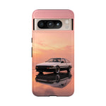 Panda AE86 Pastel Rain Reflection Tough Case
