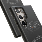 Black 300ZX Sports Car Tough Phone Case - Multi View
