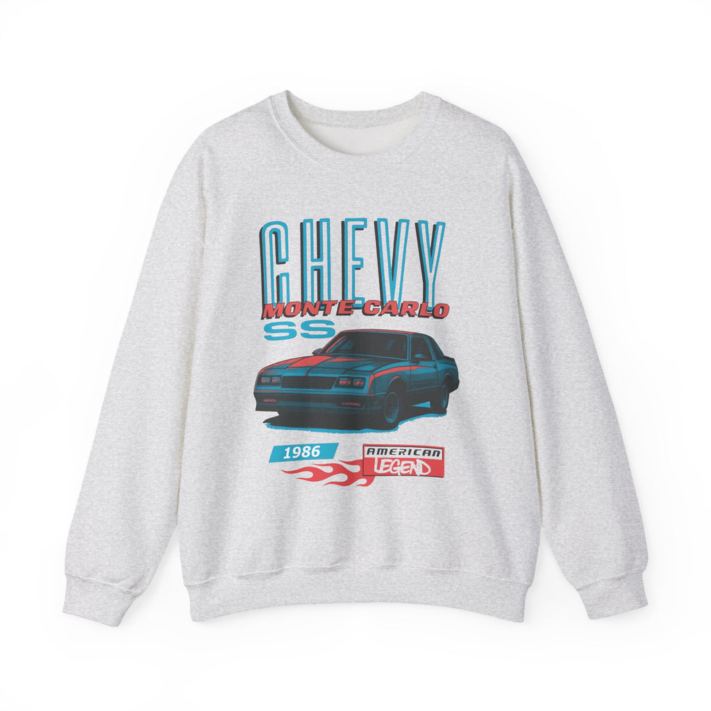1986 Chevy Monte Carlo SS Crewneck Sweatshirt American Legend Retro