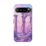 Roman Ruins Pastel Sky Vaporwave Art Tough Phone Case